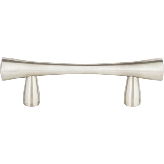ATLAS A850-SS Fluted 2 1/2" Center to Center Bar Pull - Stainless Steel