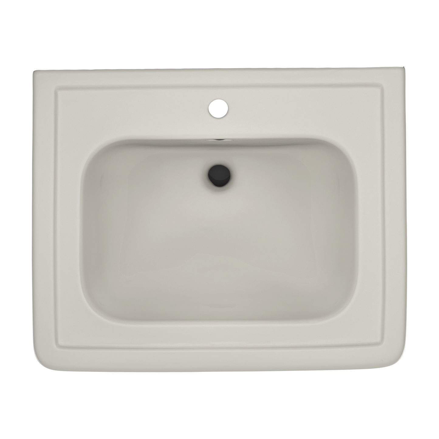 TOTO LPT530N#12 Promenade 27-1/2" X 22-1/4" Rectangular Pedestal Bathroom Sink For Single Hole Faucets - Sedona Beige