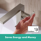 HANSGROHE 73021821 Tecturis E Single-Hole Fine 110, 1.2 GPM - Brushed Nickel