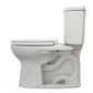 TOTO MS454124CEFG#12 Drake II Two-Piece Elongated 1.28 GPF Universal Height Toilet with CEFIONTECT and SS124 SoftClose Seat , Sedona Beige