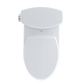 TOTO CST454CEFG#01 Drake II Two-Piece Elongated 1.28 GPF Universal Height Toilet with CEFIONTECT , Cotton White