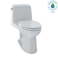 TOTO MS854114EL#11 Eco Ultramax One-Piece Elongated 1.28 Gpf Ada Compliant Toilet - Colonial White