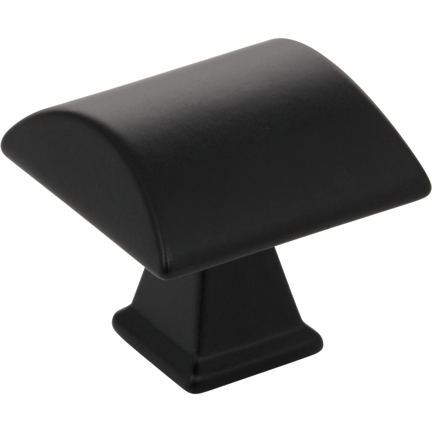 JEFFREY ALEXANDER 944MB Roman 1-1/4" Length Square Knob - Matte Black