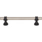 TOP KNOBS M2719 Bit 5 1/16" Center to Center Bar Pull - Pewter Antique and Flat Black