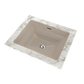 TOTO LT533#03 Promenade Rectangular Undermount Bathroom Sink , Bone