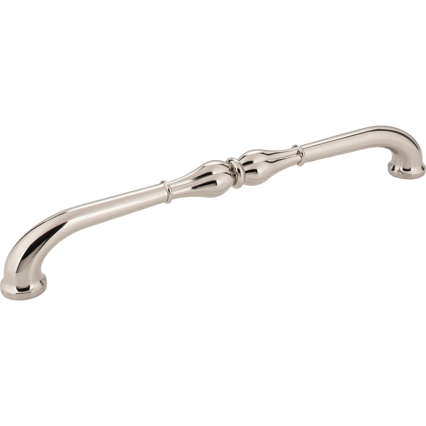 JEFFREY ALEXANDER 818-12NI Bella 12" Center-to-Center Appliance Pull , Polished Nickel