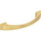 JEFFREY ALEXANDER 944-128BG Roman 128 mm Center-to-Center Arch Pull - Brushed Gold