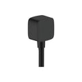 AXOR 36731671 ShowerSolutions Wall Outlet SoftCube with Check Valves - Matte Black