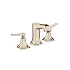 HANSGROHE 31330831 Metropol Classic Widespread Faucet 110 with Lever Handles and Pop-Up Drain, 1.2 GPM - Polished Nickel