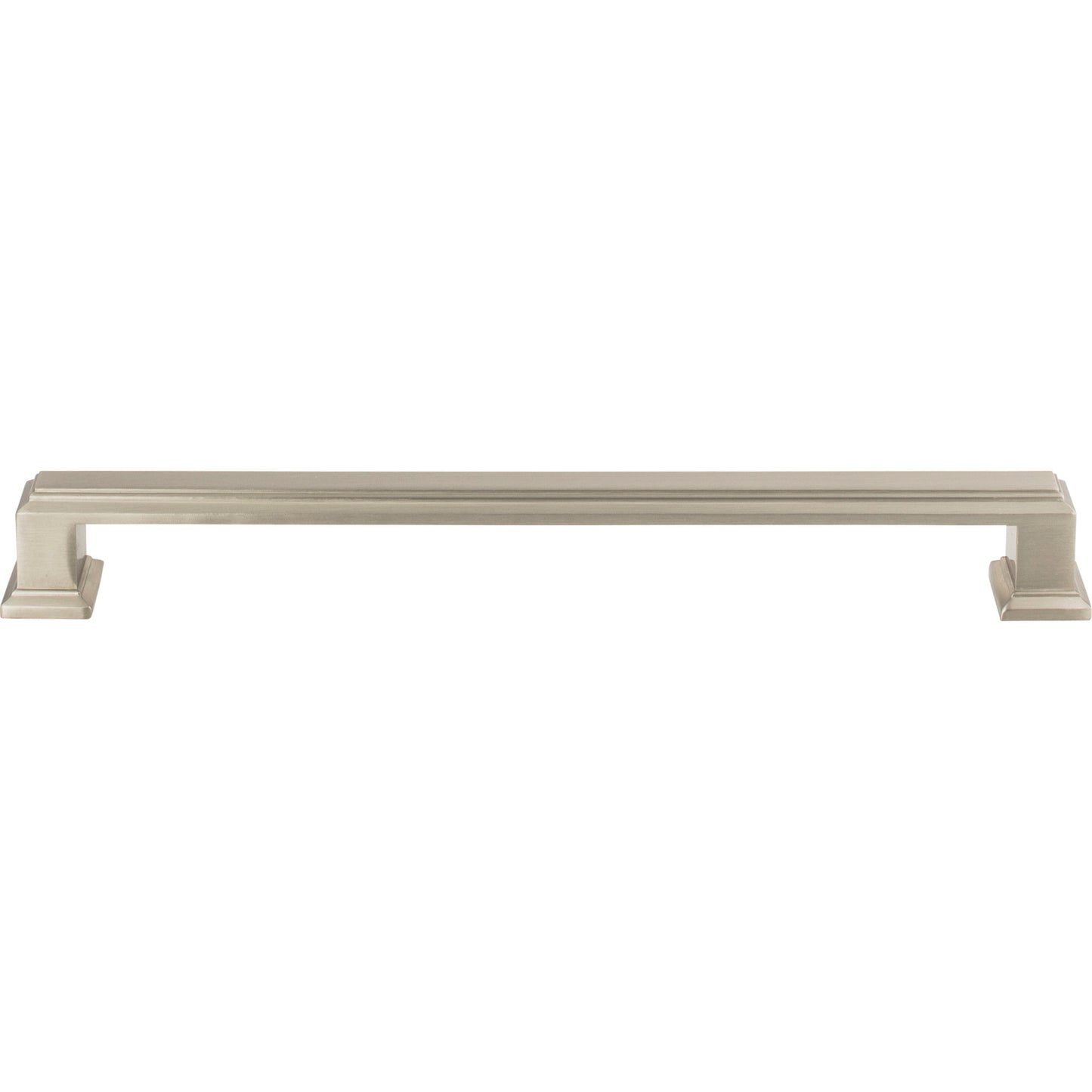 ATLAS 293-BRN Sutton Place 7 9/16" Center to Center Bar Pull , Brushed Nickel