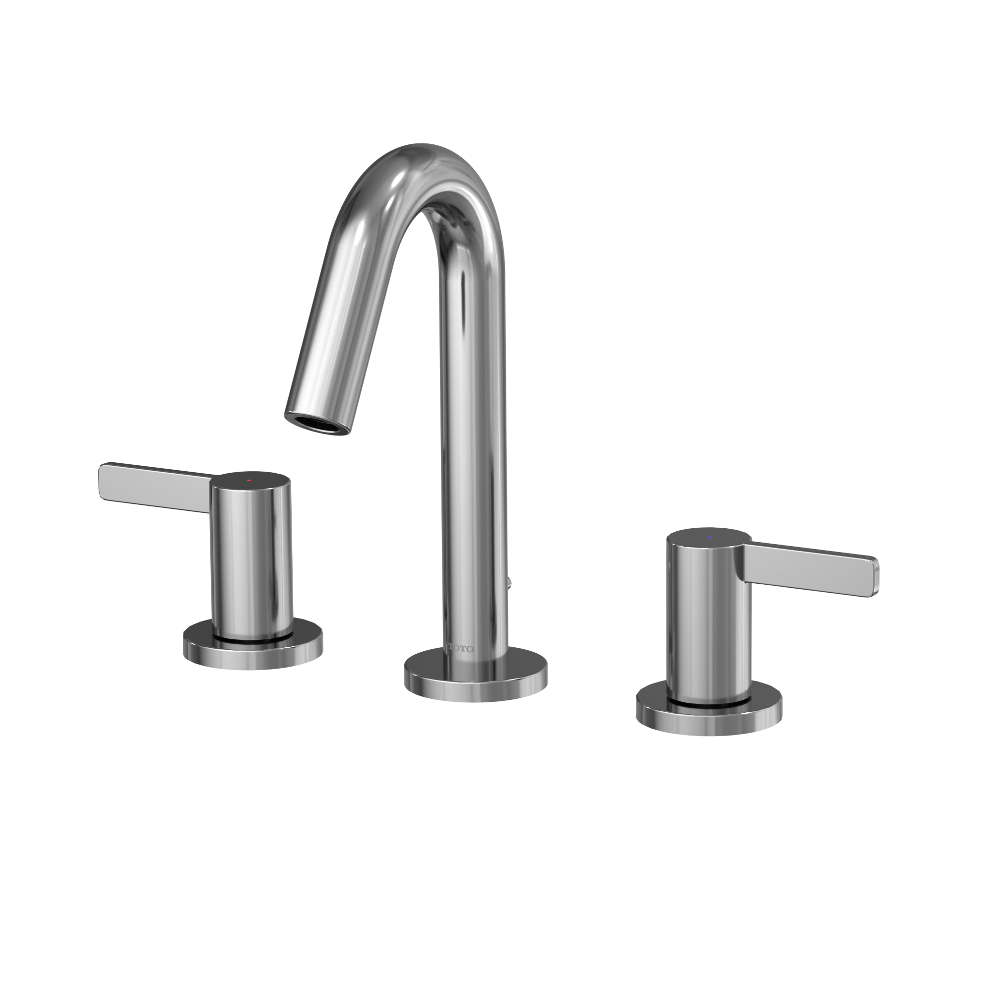 TOTO TLG11201UA#CP Gf Series 1.2 Gpm Two Lever Handle Widespread Bathroom Sink Faucet - Polished Chrome