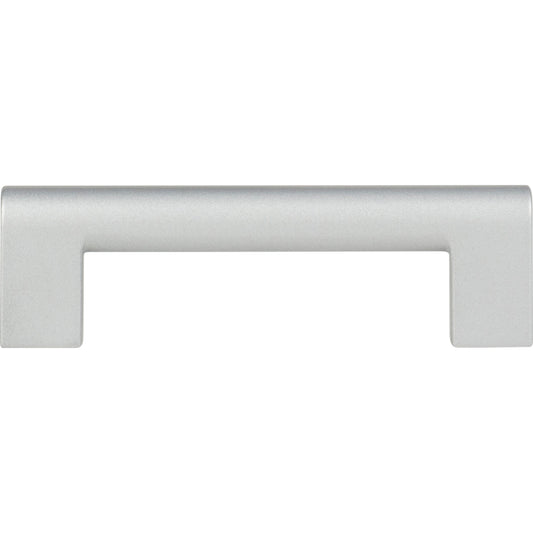 ATLAS 438-MC Round Rail 3 3/4" Center to Center Bar Pull - Matte Chrome