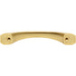 JEFFREY ALEXANDER 678-96BG Wheeler 96 mm Center-to-Center Bar Pull - Brushed Gold