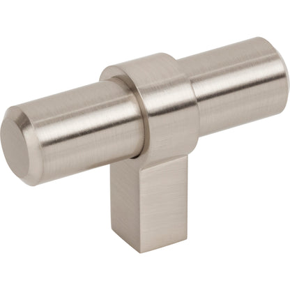 JEFFREY ALEXANDER 51SN Key Grande 2" Length Bar Knob - Satin Nickel