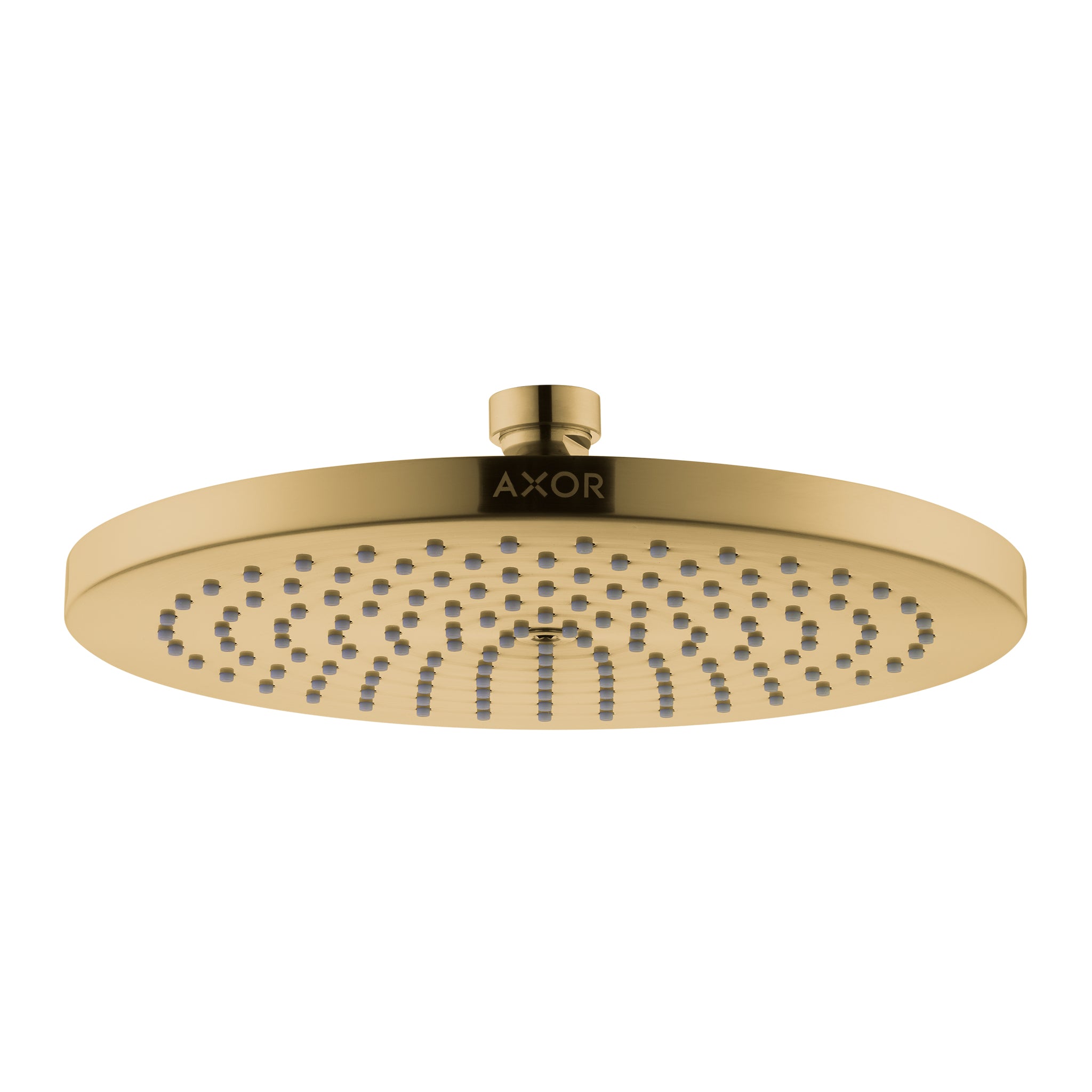 AXOR 26071991 Starck Showerhead 240 1-Jet, 1.75 GPM - Polished Gold Optic