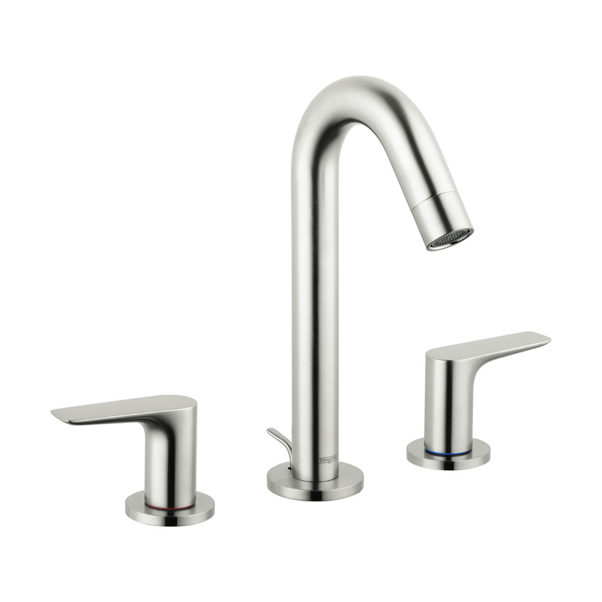 HANSGROHE 71533821 Logis Widespread Faucet 150 with Pop-Up Drain, 1.2 GPM - Brushed Nickel
