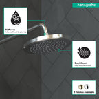 HANSGROHE 26465001 Croma Showerhead 220 1-Jet, 2.5 GPM - Chrome