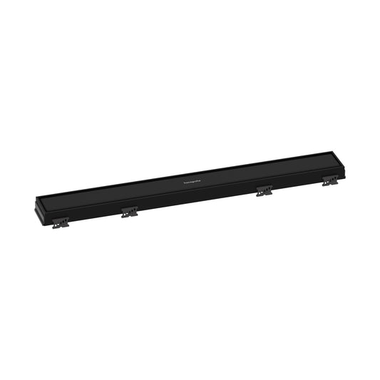 HANSGROHE 56036671 RainDrain Match Trim for 23 5/8" Rough with Height Adjustable Frame in Matte Black