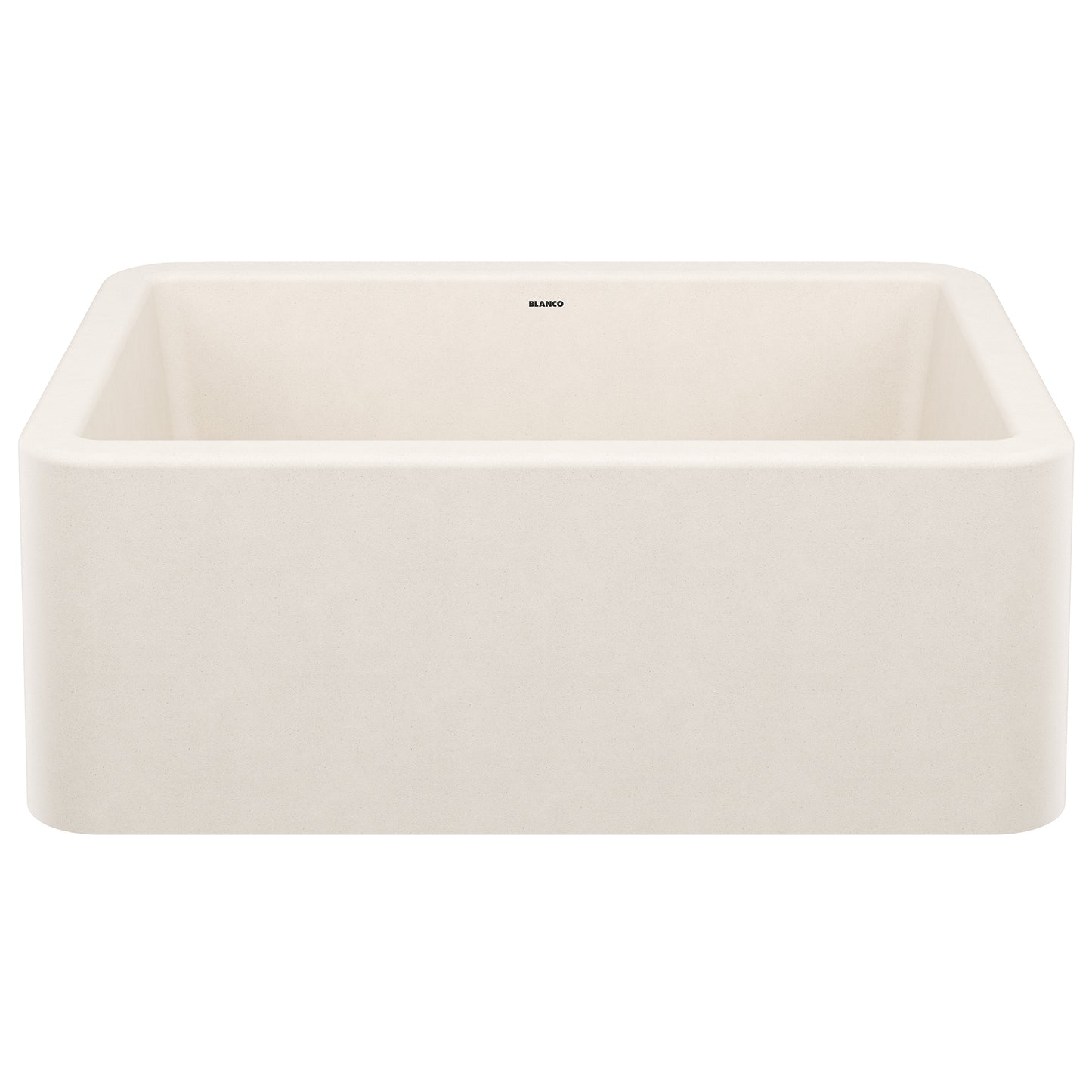 BLANCO 443075 Ikon Ikon SILGRANIT 27" Single Bowl Apron-Front Farmhouse Sink - Soft White in Soft White