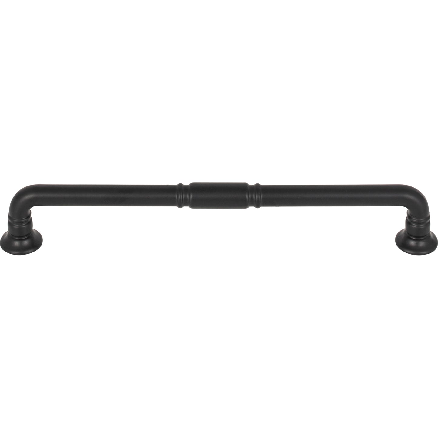 TOP KNOBS TK1005BLK Kent 7 9/16" Center to Center Bar Pull - Flat Black