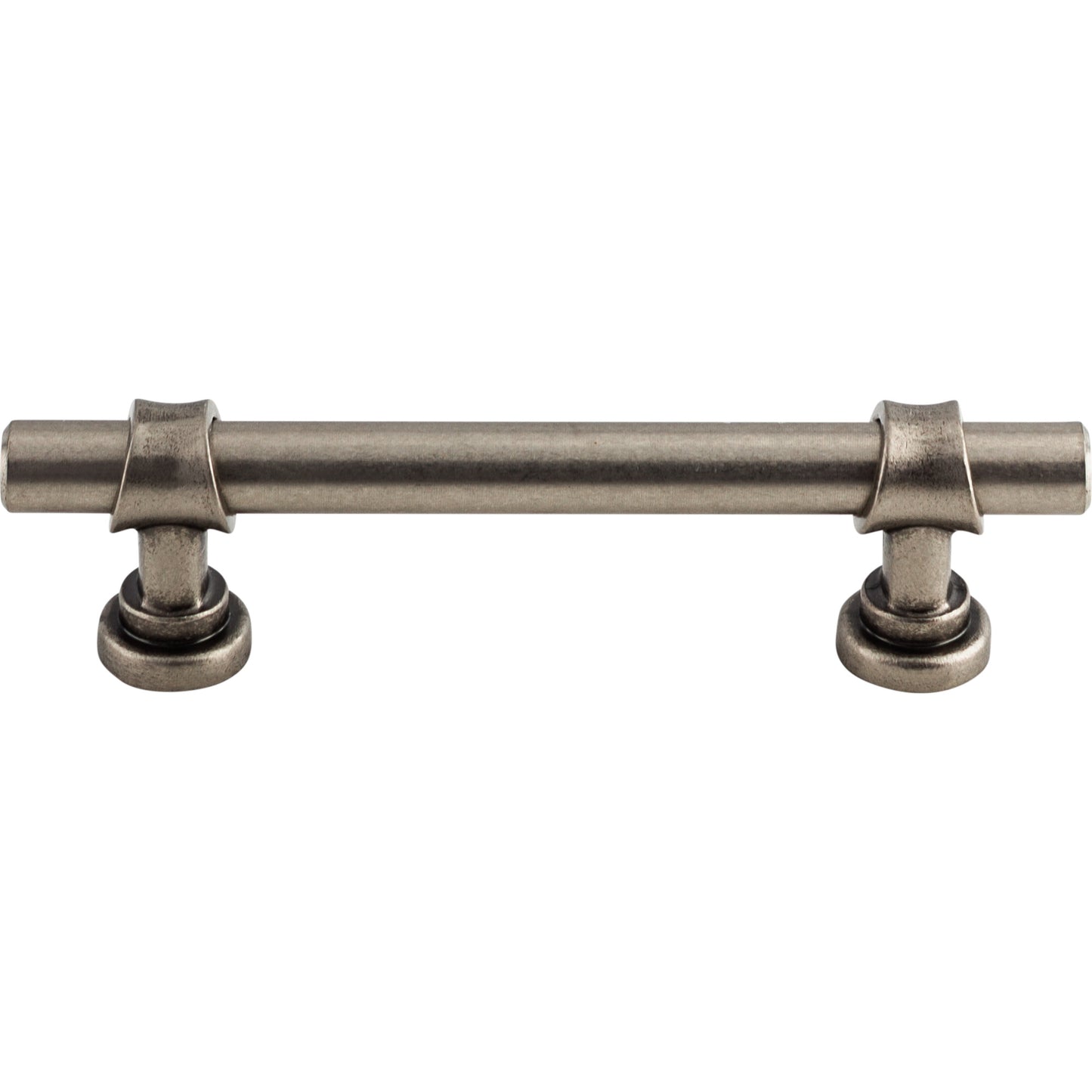 TOP KNOBS M1199 Bit 3 3/4" Center to Center Bar Pull - Pewter Antique