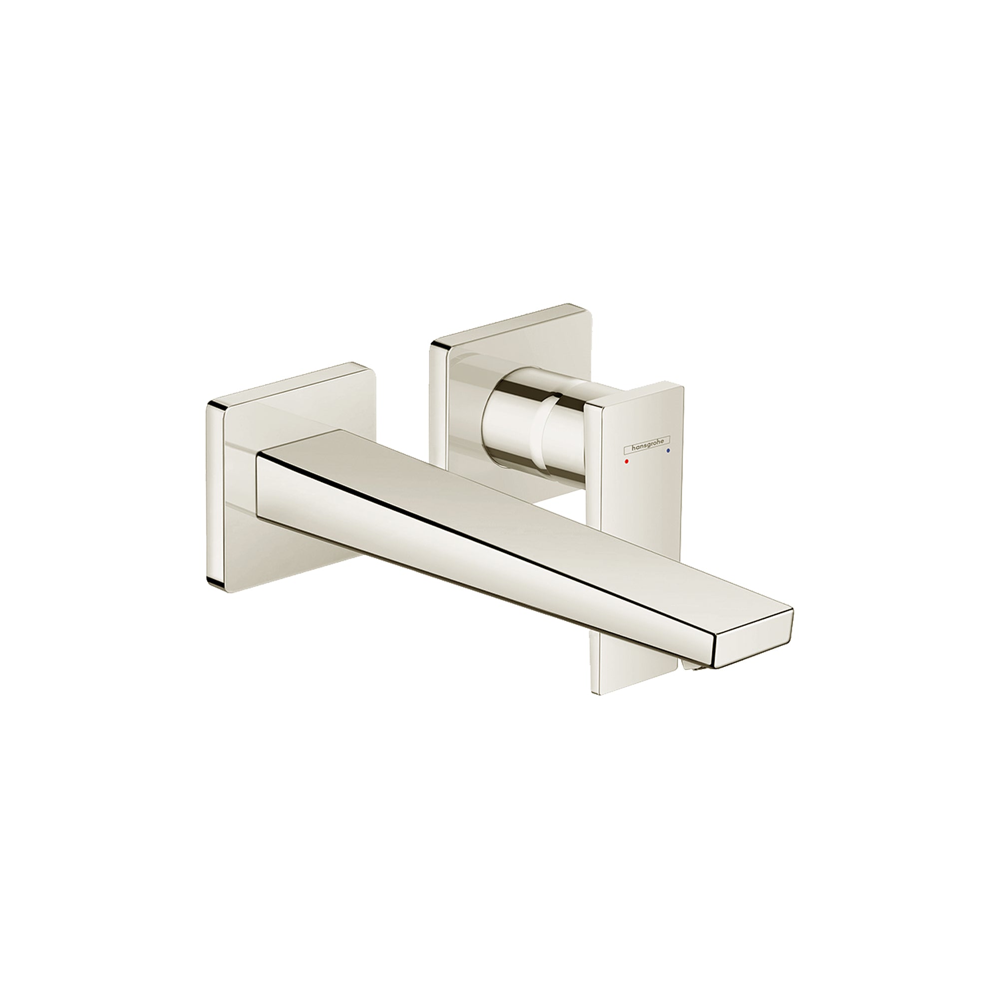 HANSGROHE 32526831 Metropol Wall-Mounted Single-Handle Faucet Trim with Lever Handle, 1.2 GPM - Polished Nickel