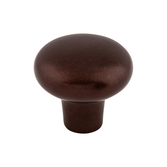 TOP KNOBS M1558 Aspen Round 1 3/8" Diameter Round Knob - Mahogany Bronze