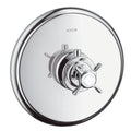 AXOR 16816001 Montreux Thermostatic Trim HighFlow with Cross Handle - Chrome