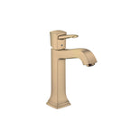 HANSGROHE 31302141 Metropol Classic Single-Hole Faucet 160 with Pop-Up Drain, 1.2 GPM - Brushed Bronze