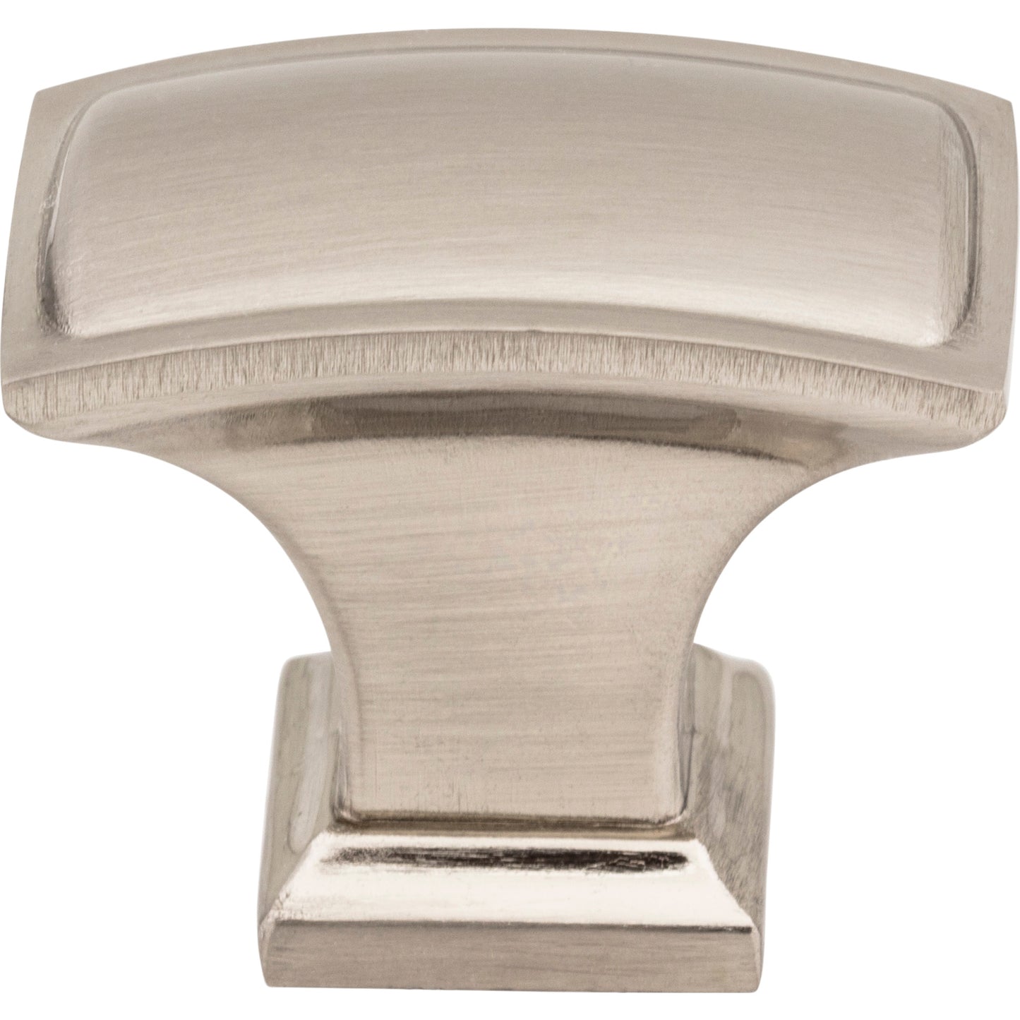 JEFFREY ALEXANDER 435L-SN Annadale 1-1/2" Length Rectangle Knob - Satin Nickel