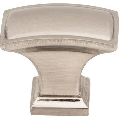 JEFFREY ALEXANDER 435L-SN Annadale 1-1/2" Length Rectangle Knob - Satin Nickel