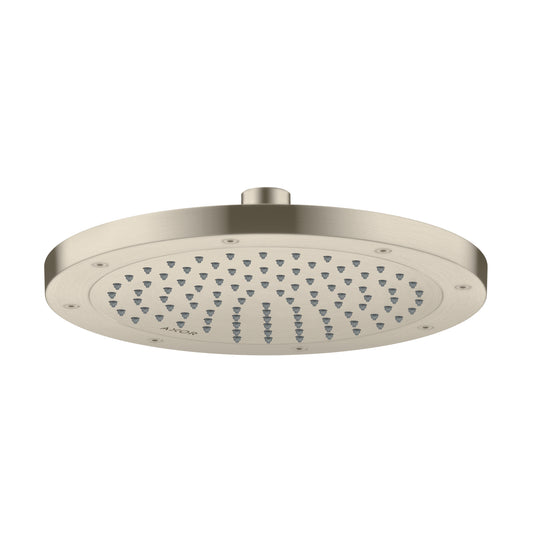 AXOR ShowerSolutions Showerhead 245 1-Jet, 1.75 GPM in Brushed Nickel