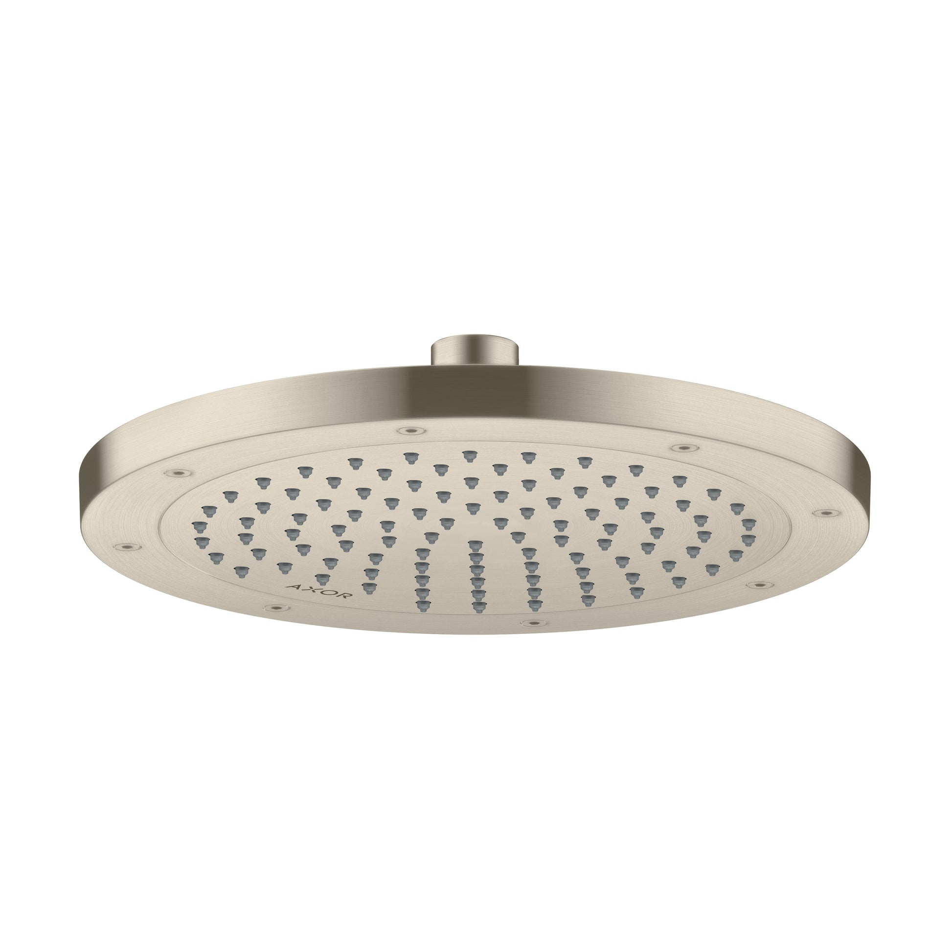AXOR 35384821 ShowerSolutions Showerhead 245 1-Jet, 2.5 GPM - Brushed Nickel