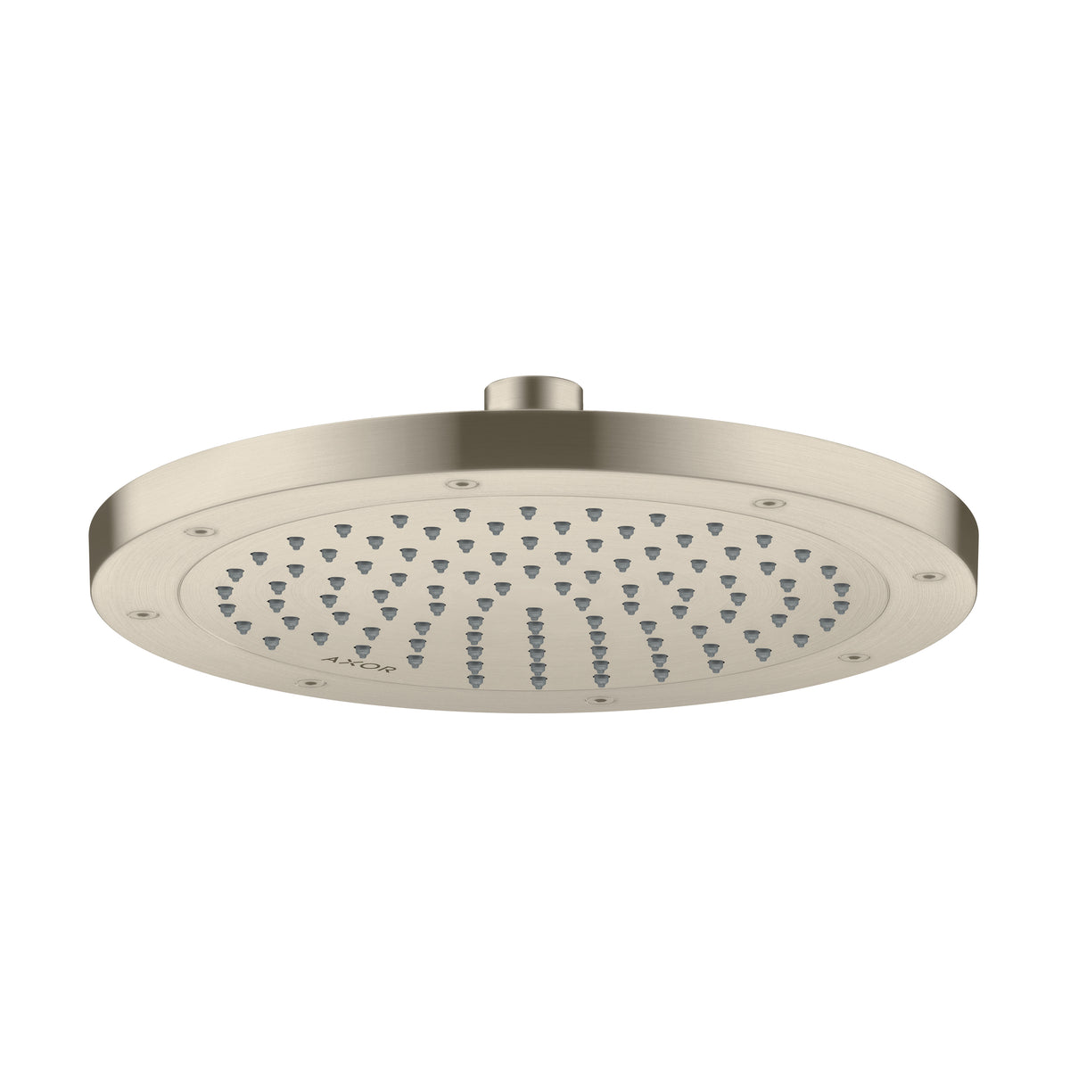 AXOR 35384821 ShowerSolutions Showerhead 245 1-Jet, 2.5 GPM - Brushed Nickel