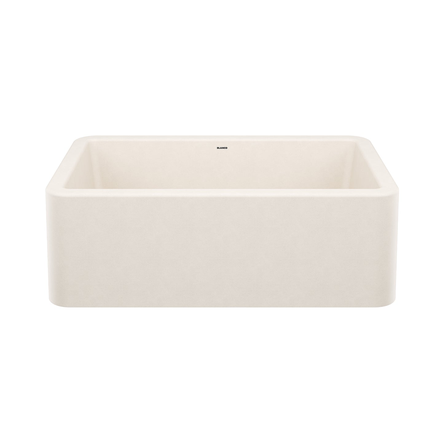 BLANCO 443076 Ikon Ikon SILGRANIT 30" Single Bowl Apron-Front Farmhouse Sink - Soft White in Soft White