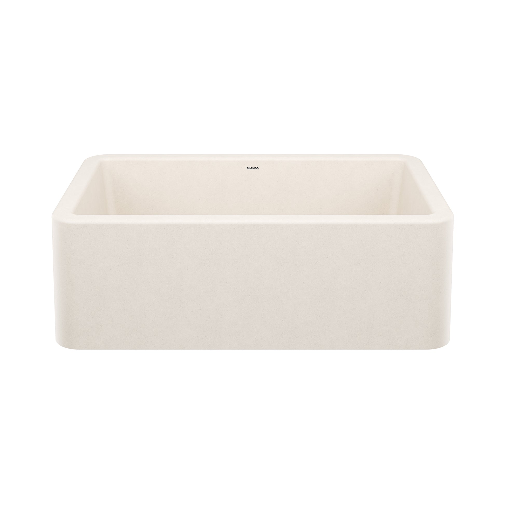 BLANCO 443076 Ikon Ikon SILGRANIT 30" Single Bowl Apron-Front Farmhouse Sink - Soft White in Soft White