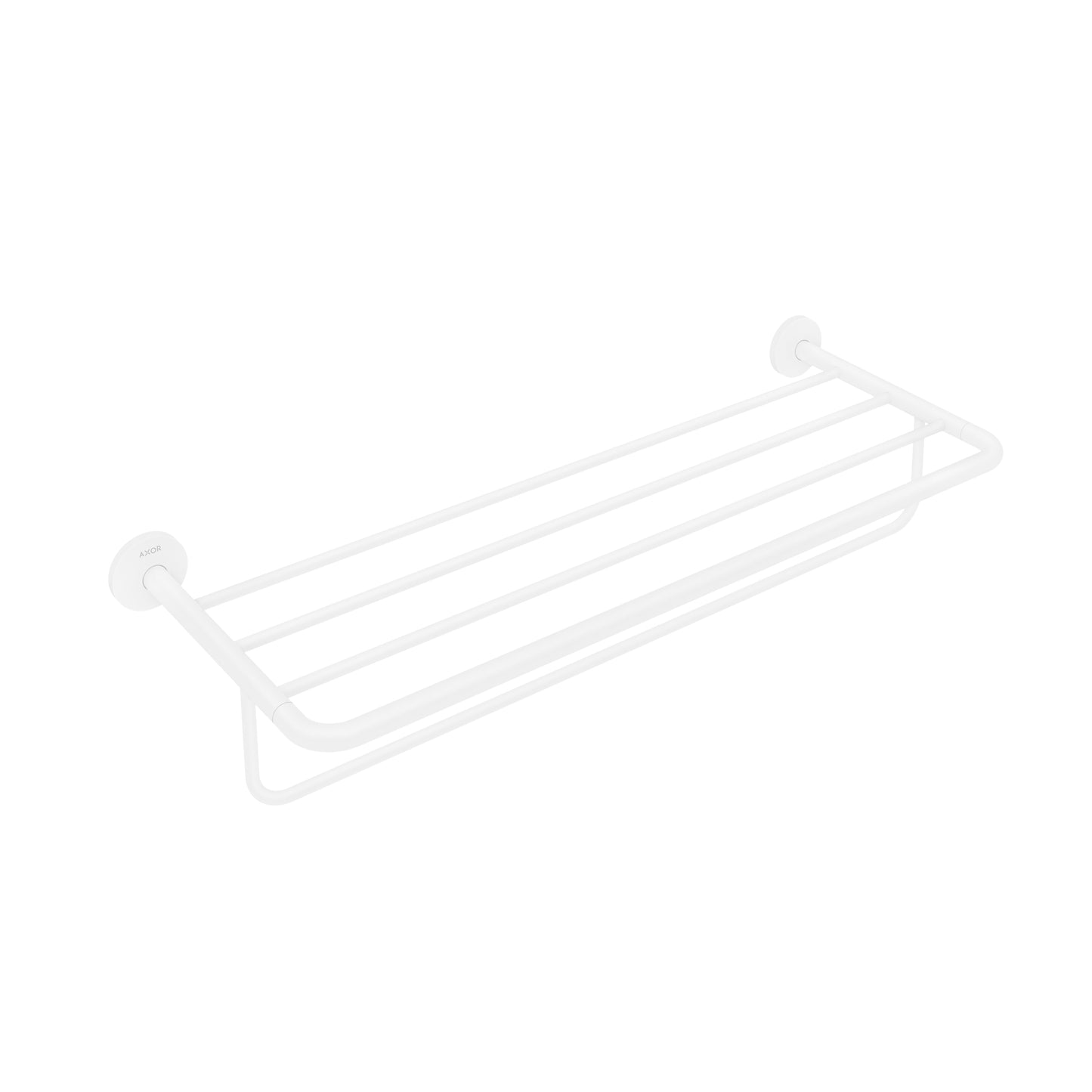 AXOR Universal Circular Towel Rack, 24" in Matte White