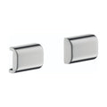 AXOR 42871000 Universal SoftSquare Cover for Rail (2 Pieces) - Chrome