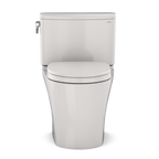 TOTO MS442124CEFG#11 Nexus Two-Piece Elongated 1.28 Gpf Universal Height Toilet With Cefiontect And Ss124 Softclose Seat - Colonial White