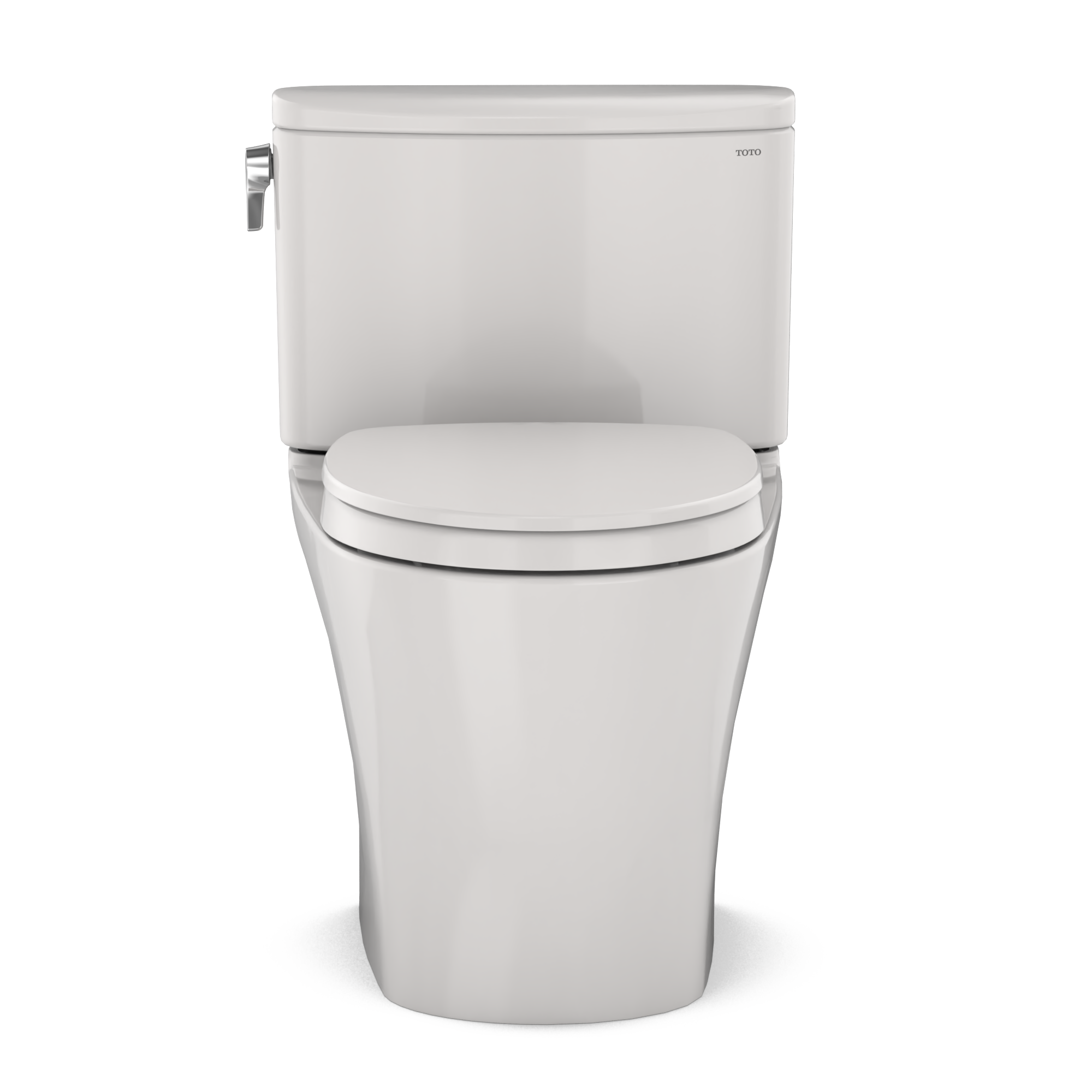 TOTO MS442124CEFG#11 Nexus Two-Piece Elongated 1.28 Gpf Universal Height Toilet With Cefiontect And Ss124 Softclose Seat - Colonial White