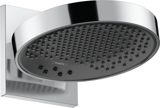 HANSGROHE 26235821 Rainfinity Showerhead 250 3-Jet with Wall Connector Trim, 1.75 GPM - Brushed Nickel