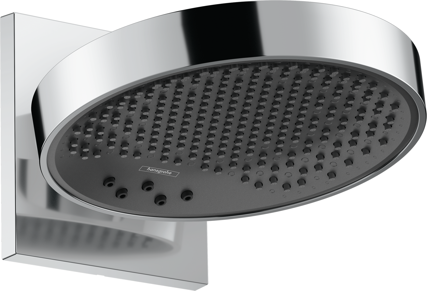 HANSGROHE 26235821 Brushed Nickel Rainfinity Modern Showerhead 1.75 GPM