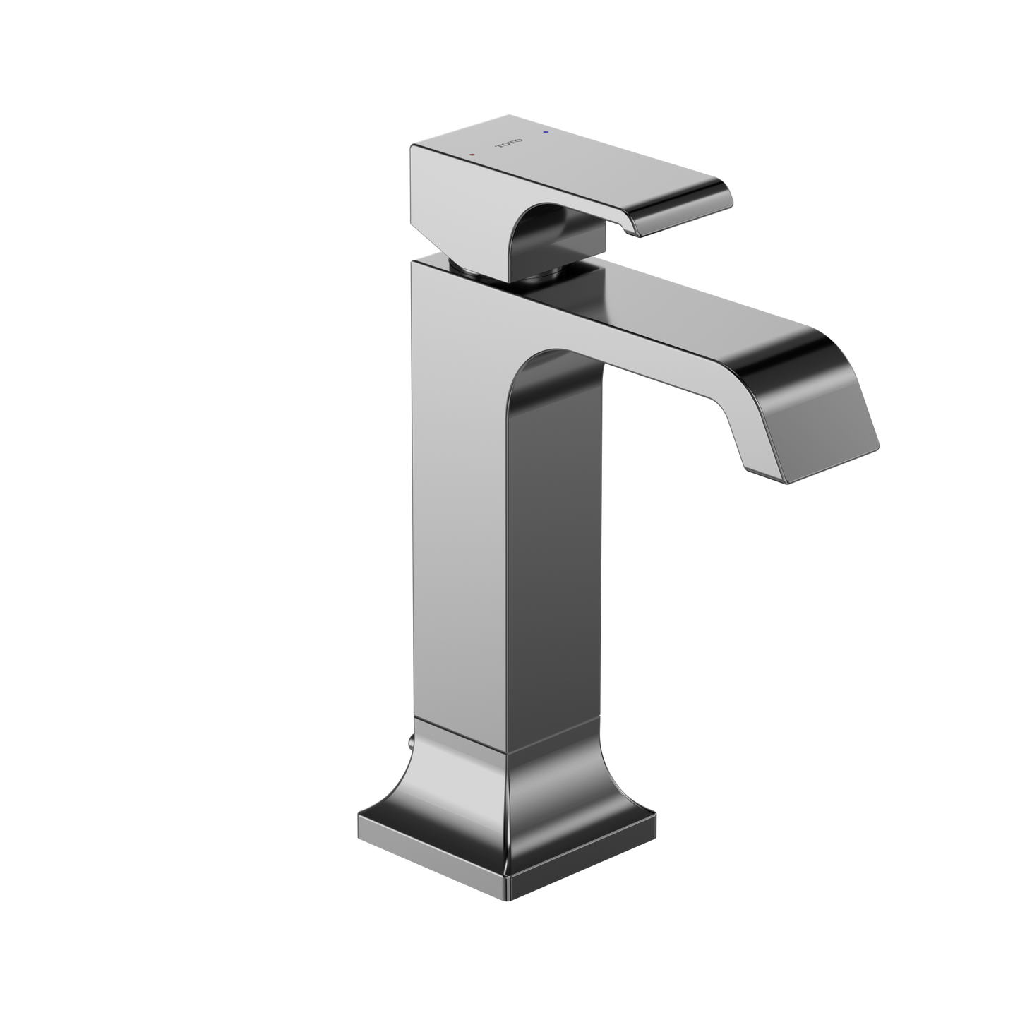 TOTO TLG08303U#CP GC 1.2 GPM Single Handle Semi-Vessel Bathroom Sink Faucet with COMFORT GLIDE Technology , Polished Chrome