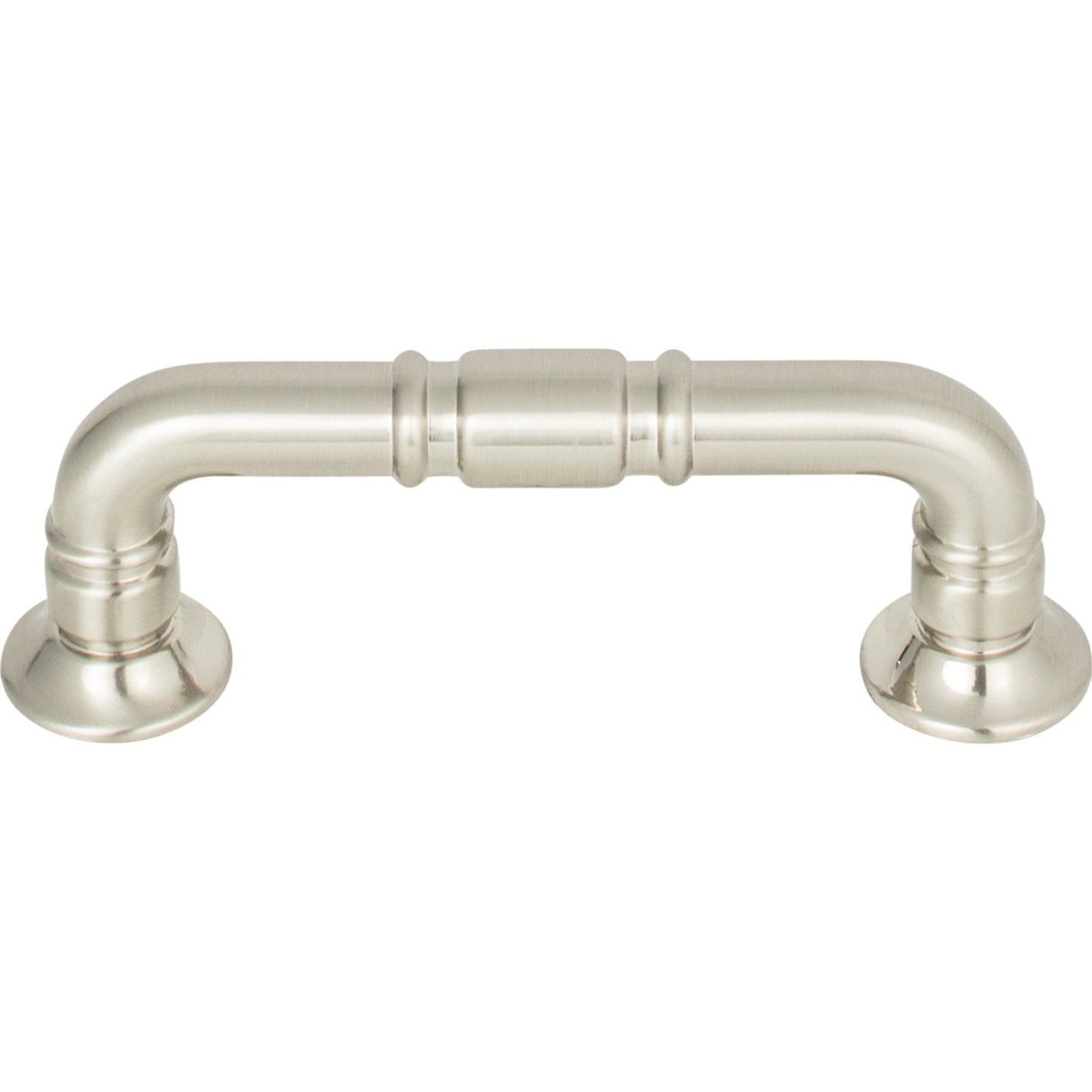 TOP KNOBS TK1001BSN Kent 3" Center to Center Bar Pull - Brushed Satin Nickel