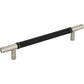 ATLAS 281-BL-BRN Zanzibar 6 5/16" Center to Center Bar Pull - Brushed Nickel