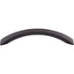 TOP KNOBS M1147 Crescent Flair 5 1/16" Center to Center Bar Pull - Flat Black