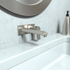 HANSGROHE 31086821 Metris Wall-Mounted Single-Handle Faucet Trim, 1.2 GPM - Brushed Nickel