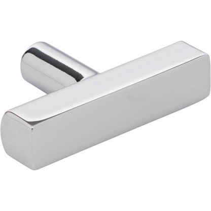 JEFFREY ALEXANDER 845T-PC Dominique 2" Length Bar Knob - Polished Chrome