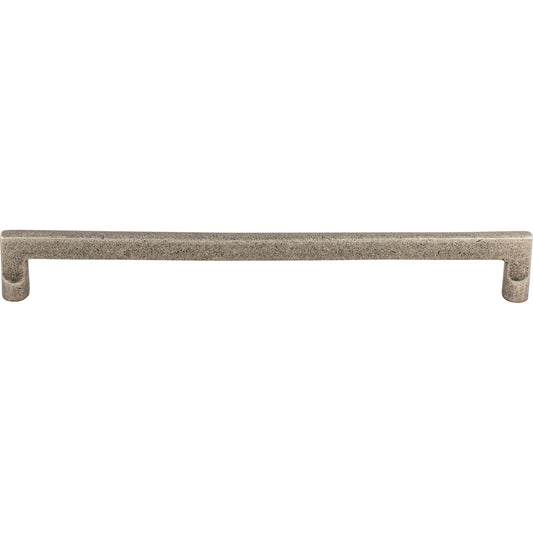 TOP KNOBS M1380 Aspen Flat Sided 18" Center to Center Appliance Pull - Silicon Bronze Light