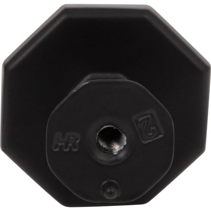 JEFFREY ALEXANDER 678MB Wheeler 1-1/4" Length Geometric Knob - Matte Black
